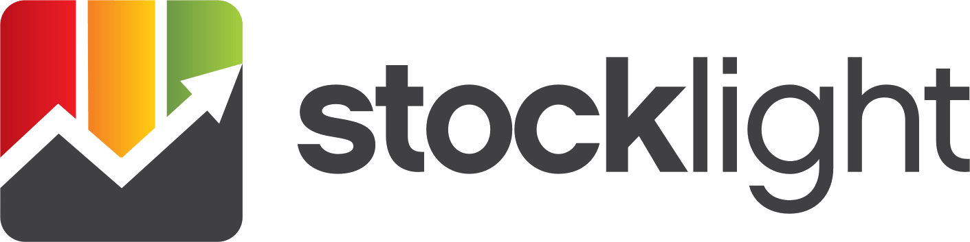 Logo Stocklight Dark 1411w 353h - Stocks Logo (1411x353), Png Download
