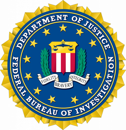 Fbi Seal Transparent (408x420), Png Download