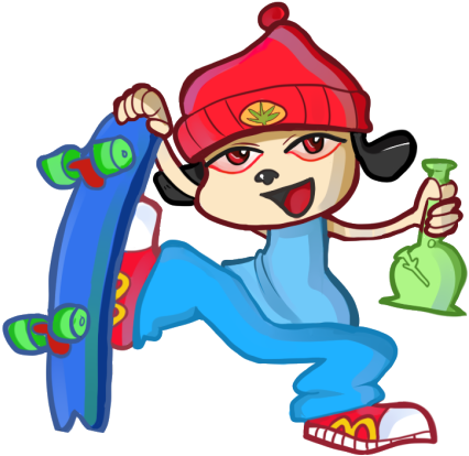 Download Ayyy Lmao My Parappa The Rapper Headcannon He Smokes - Parappa ...