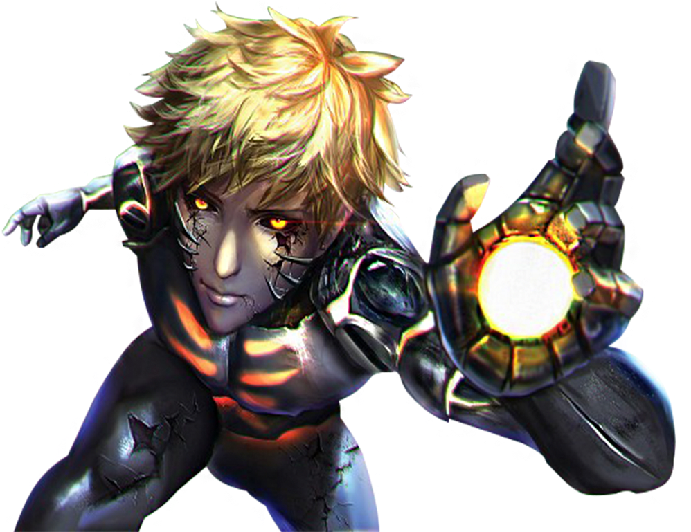 Wallpapers Id - - One Punch Man Genoa Cool (1440x900), Png Download