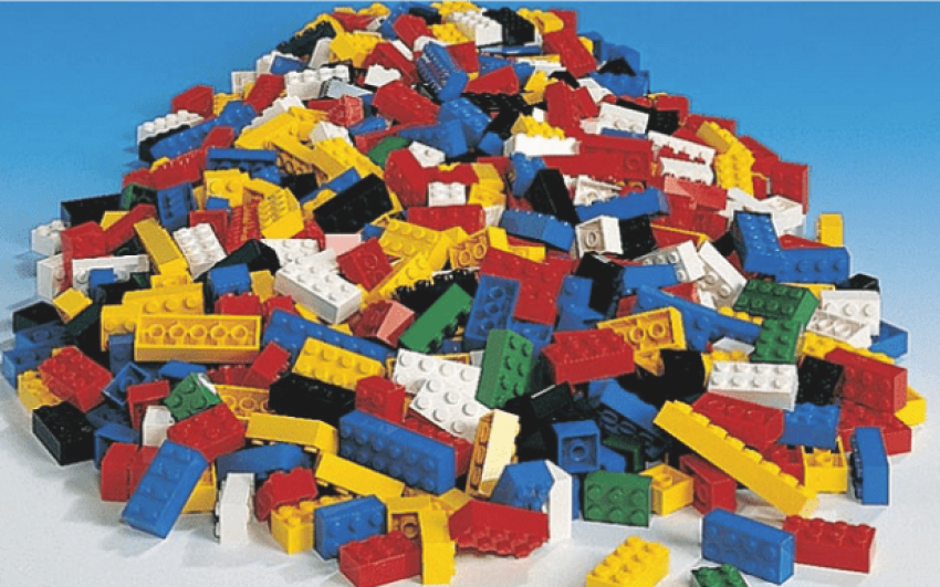 Come Out To The Lucasville Library For Some Fun With - Lego Basic Bricks Big Bulk Set - 576 Pieces (9251) (618x386), Png Download