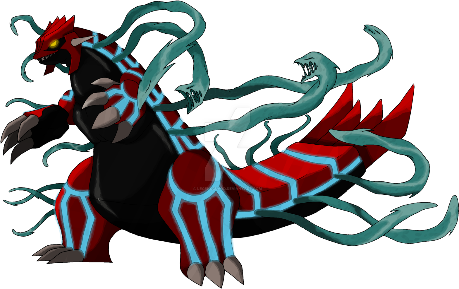 Virus Groudon (1600x1004), Png Download