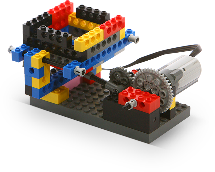 Working With The Small Lego Pieces Helps To Keep Fine - Young Engineers Make Models Step By Step (697x559), Png Download