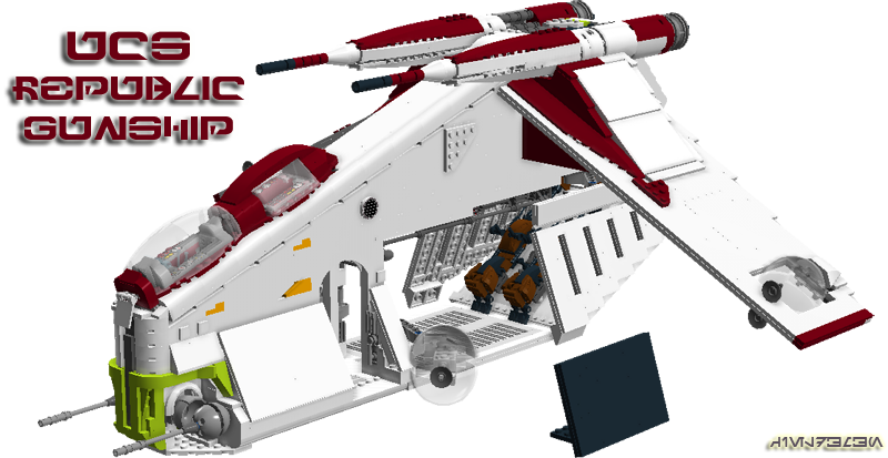 ucs republic gunship lego