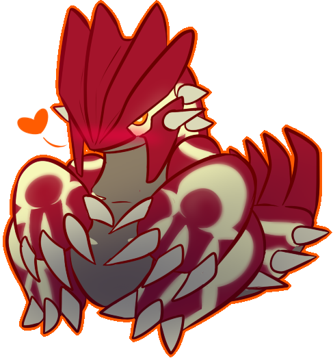 Omega Groudon - Groudon (487x523), Png Download