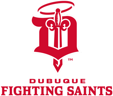 Dubuque Fighting Saints Full Logo - Dubuque Fighting Saints Logo (400x400), Png Download