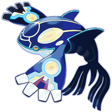 Kyogre - Kyogre Mega (380x380), Png Download