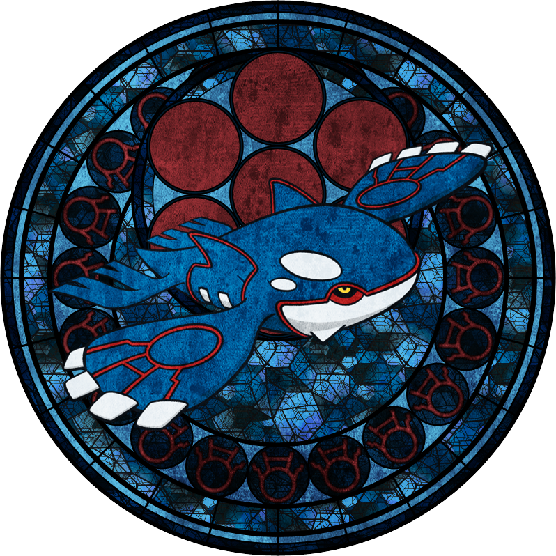 Dive Into The Heart - Pokemon Kyogre Logo Png (798x798), Png Download