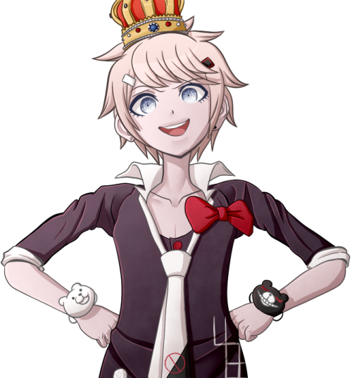 Junko Sprites Because I Wanted To Make Icons For A - Danganronpa Cosplay Male (500x537), Png Download