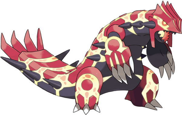 I Kinda Like "primal" Groudon Better Than Primal Kyogre - Pokemon Mega Evolution Groudon (600x600), Png Download