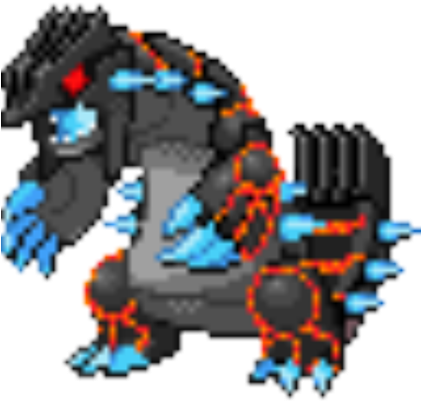 Hot Cold Groudon - Groudon Vs Kyogre (420x420), Png Download