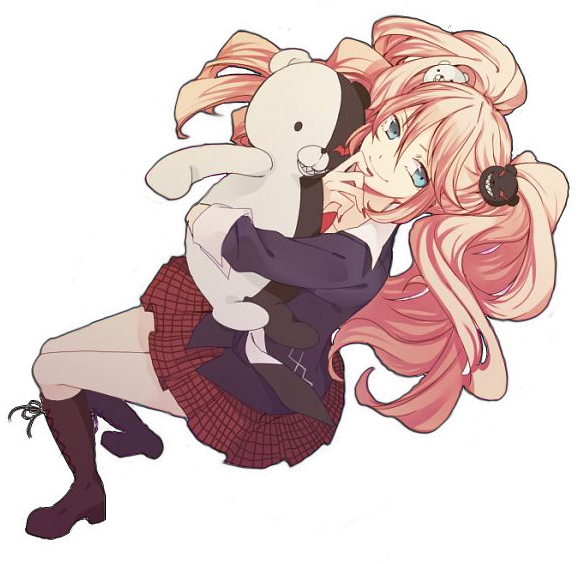 Danganronpa Junkoenoshima Anime Animegirl Animekawaii - Junko Enoshima Fanart (577x564), Png Download