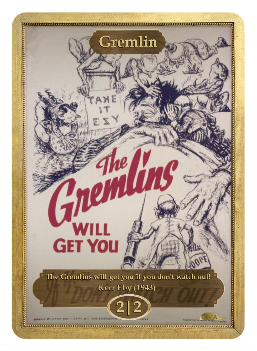 Gremlin Token By Kerr Eby - 6 6 Beast Token Kaladesh (822x1122), Png Download
