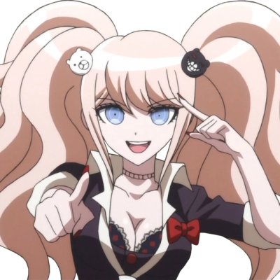I'm Sure Junko Enoshima Would Create A Killing Game - Danganronpa Junko Enoshima (400x400), Png Download