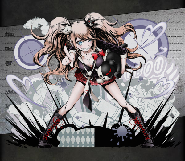 Junko Enoshima Despair - No Game No Life Divine Gate (600x525), Png Download