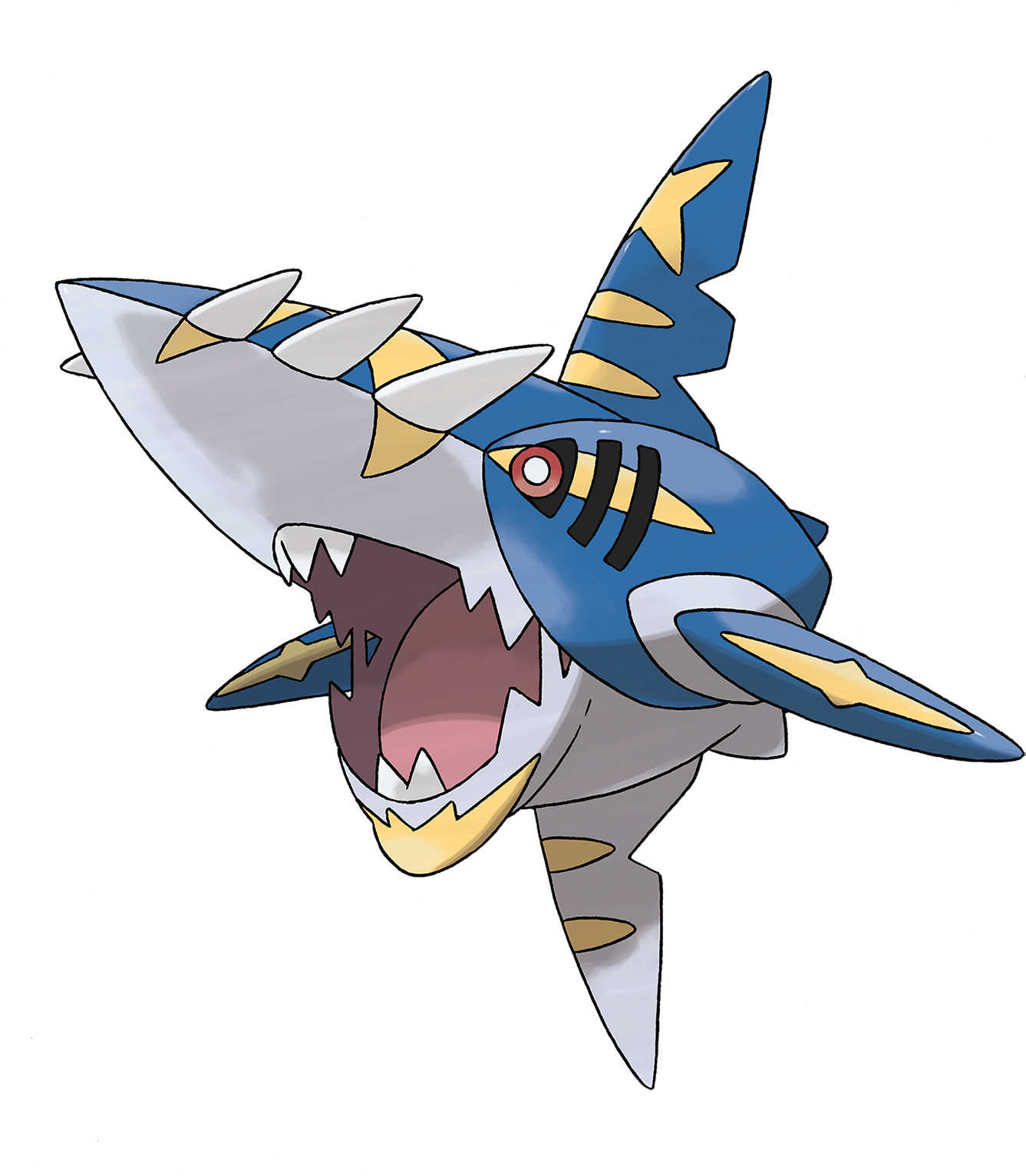 Groudon And Kyogre In Pokémon Omega Ruby And Pokémon - Mega Sharpedo (1400x1540), Png Download