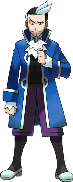 Hoenn League Juan - Juan Pokemon (241x600), Png Download