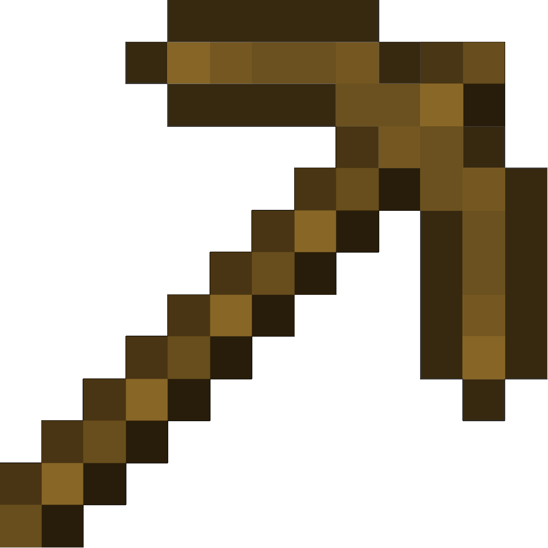 Minecraft Clipart Minecraft Pickaxe - Minecraft Stone Pickaxe (1101x1102), Png Download