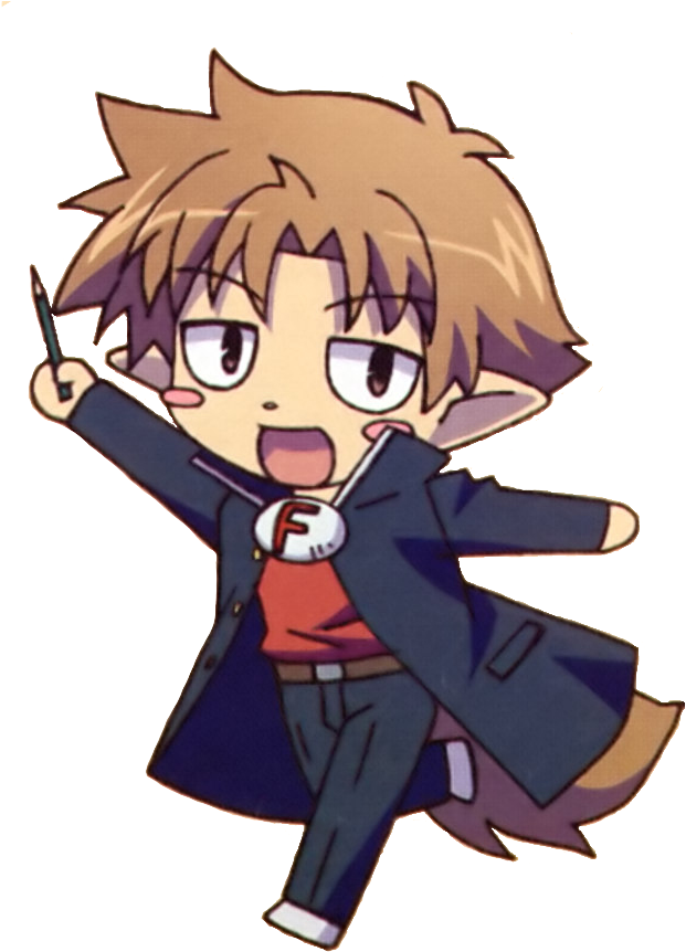Graphic Download Png Image - Genius Anime Chibi (729x889), Png Download