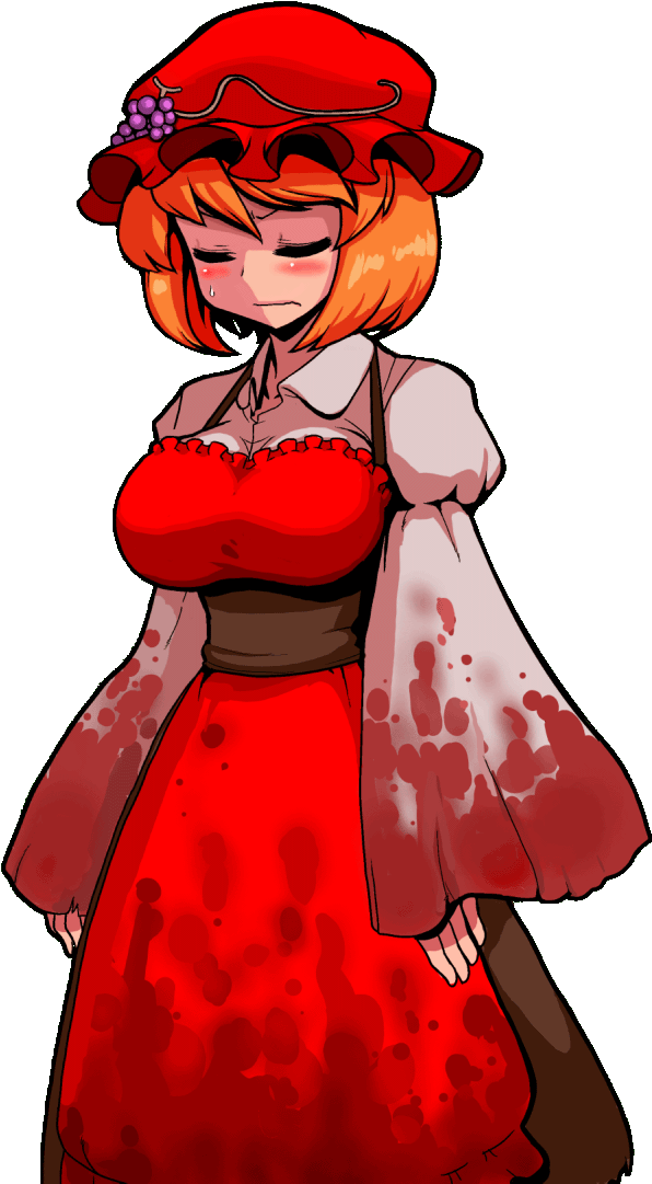 11724833 - Oni Minoriko (787x1165), Png Download