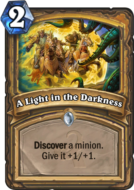 Card-03 - Sound The Bells Hearthstone (567x811), Png Download