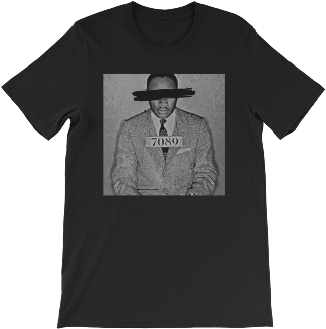 Public Enemy - Martin Luther King Mug Shot Glossy Poster (690x690), Png Download