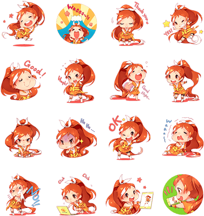 Crunchyroll Hime Chan Chibi (420x448), Png Download