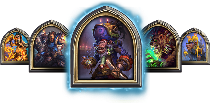 Kobolds & Catacombs Was Announced At Blizzcon 2017 - Hearthstone Kobolds And Catacombs Bosses (900x400), Png Download