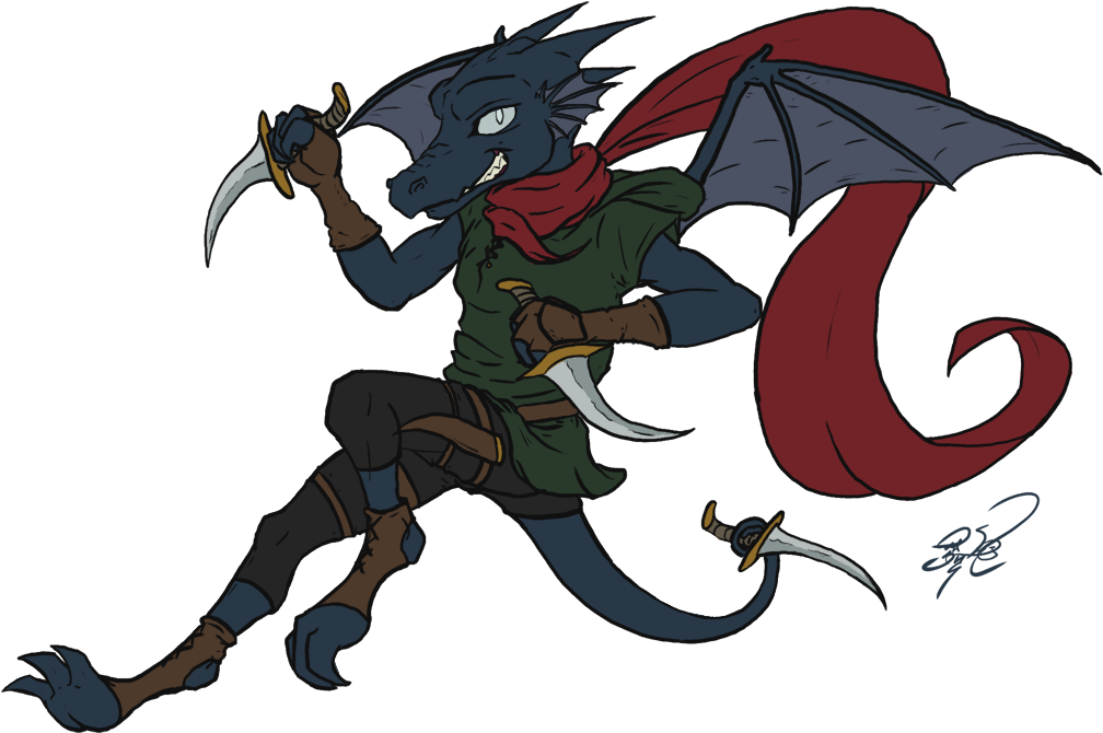 Commission - Kip Kobold - Portable Network Graphics (1231x879), Png Download