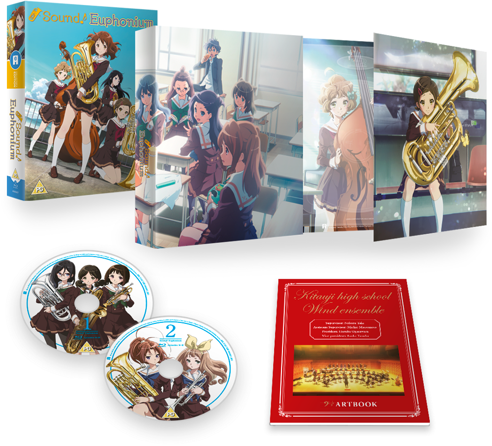 Sound Euphonium Season - Sound! Euphonium Dvd: Complete Edition (1000x1000), Png Download