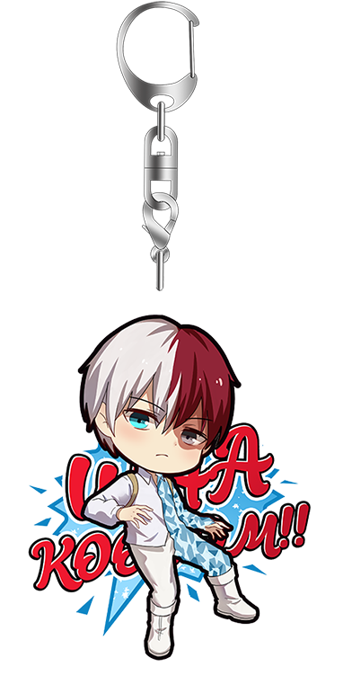 Anime My Hero Academia Izuku Midoriya Bakugou Katsuki - Móc Khóa Todoroki (800x800), Png Download