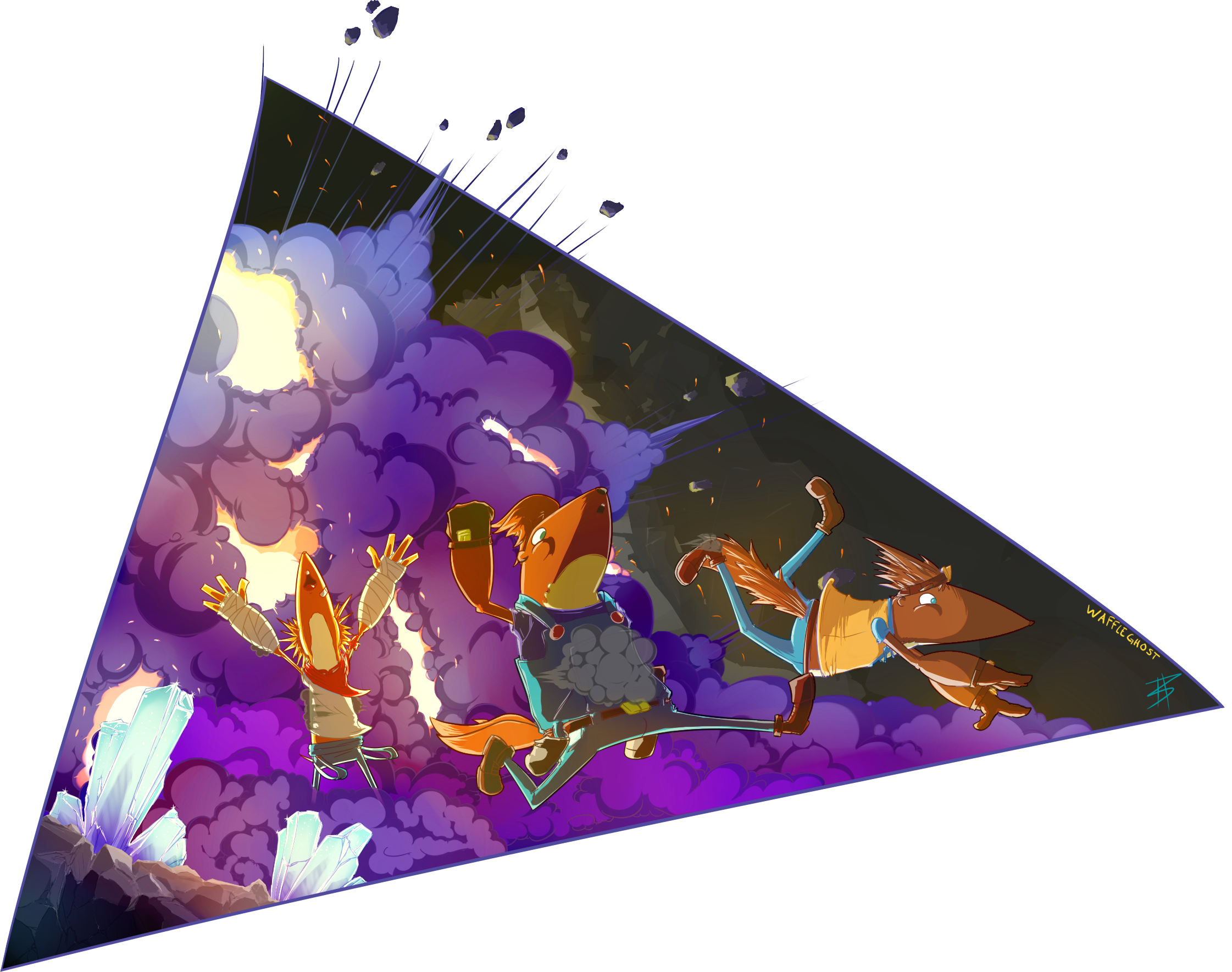 Download Kobold Explosion - Illustration PNG Image with No Background ...