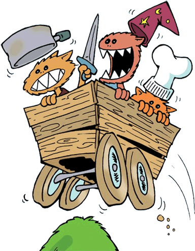 Koboldskickstarter1 - Kobolds Ate My Baby Art (400x500), Png Download