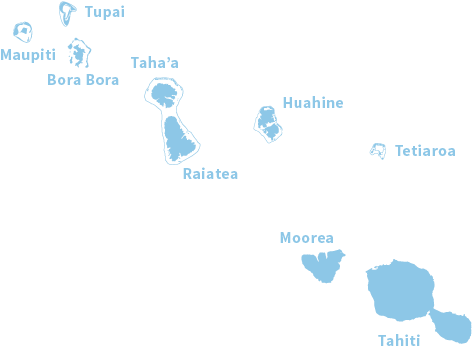 Society Islands - Carte Archipel De La Societe (529x430), Png Download