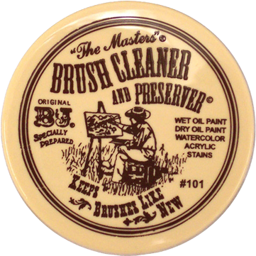 The Original B&j - 30ml The Masters Brush Cleaner And Preserver (500x500), Png Download