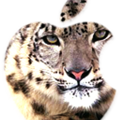 Snow Leopard Icon - Snow Leopard (400x400), Png Download