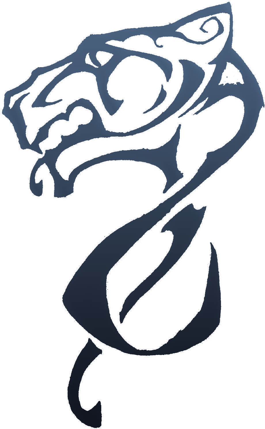 The Banner Of Snow Leopard - Snow Leopard (963x1526), Png Download