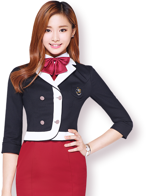 [pic] - Tzuyu School Uniform Png (483x647), Png Download