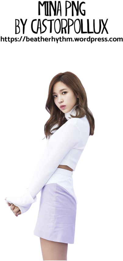 Twice Tt Png - Twice Mina Wallpaper Iphone (730x1095), Png Download