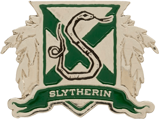Harry Potter Slytherin Lapel Pin (550x550), Png Download