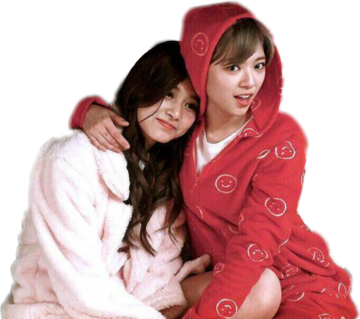 Tzuyu Jungyeon Twice Twiceknockknock - Twice Tzuyu And Jungyeon (511x453), Png Download