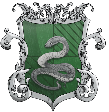 Slytherin Crest Png - Serpiente De Slytherin Png (500x550), Png Download