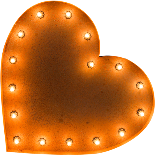Marquee Symbol Heart (1000x1000), Png Download