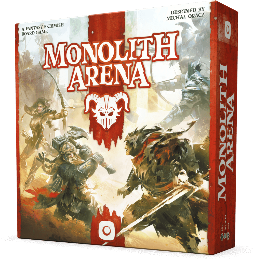 Play One Of The Four Might Factions For The Power Of - Monolith Arena (1000x1080), Png Download