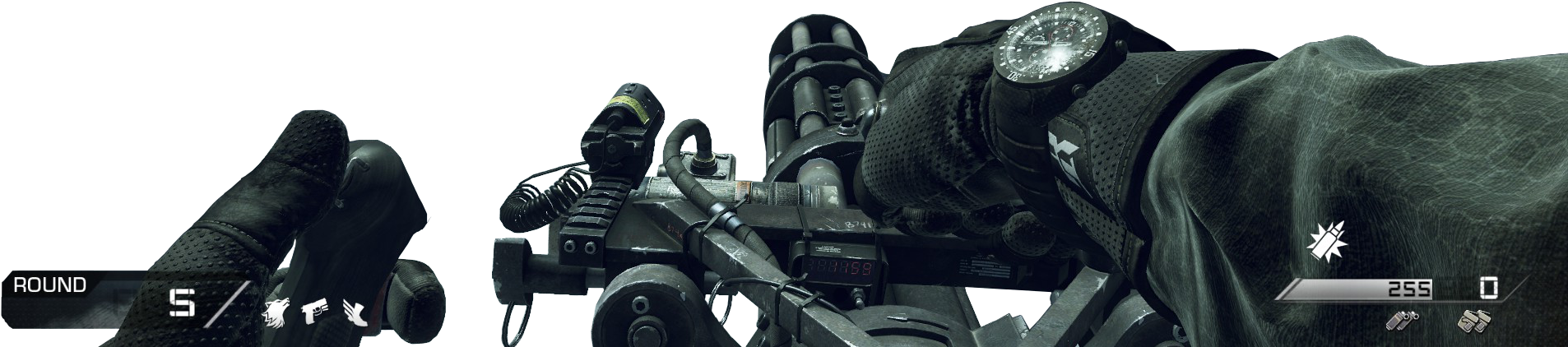 Minigun Codg - Codg Minigun (1914x468), Png Download