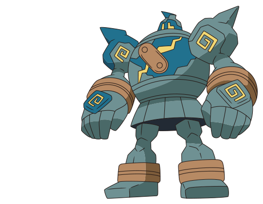 It Helps Out At The Souvenir Shop Juanita Runs - De Pokemon Golurk (540x461), Png Download
