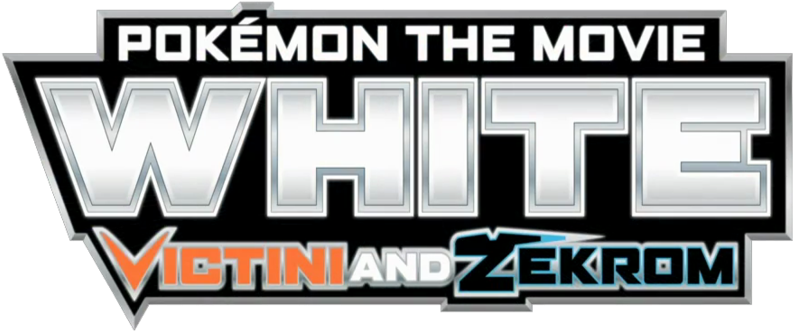 Pokemon Movie - Pokémon The Movie: Black—victini And Reshiram And White—victini (800x335), Png Download