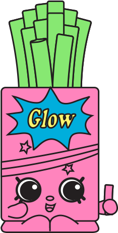 Jodie Glow Sticks - Jodie Glow Sticks Shopkins (575x475), Png Download