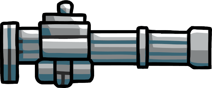 Scribblenauts Minigun (705x292), Png Download