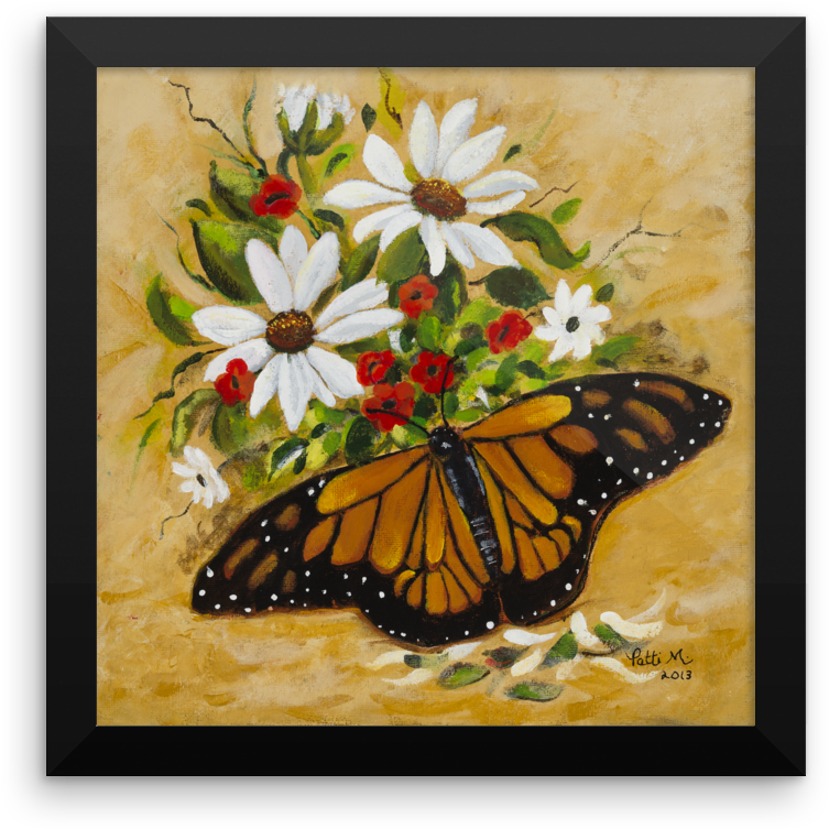 Images / 1 / 2 - Monarch Butterfly (1000x1000), Png Download